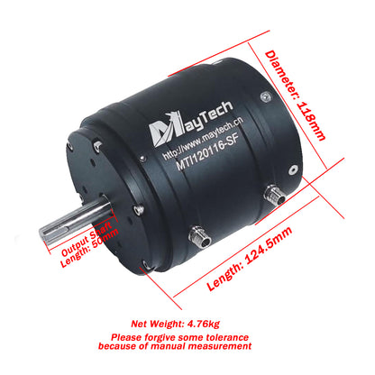 MAYRC Kit 500A ESC with Watercooling 120116 155245 50KV 100KV 200KV Waterproof Motor IP68 Remote for Foil Surfing