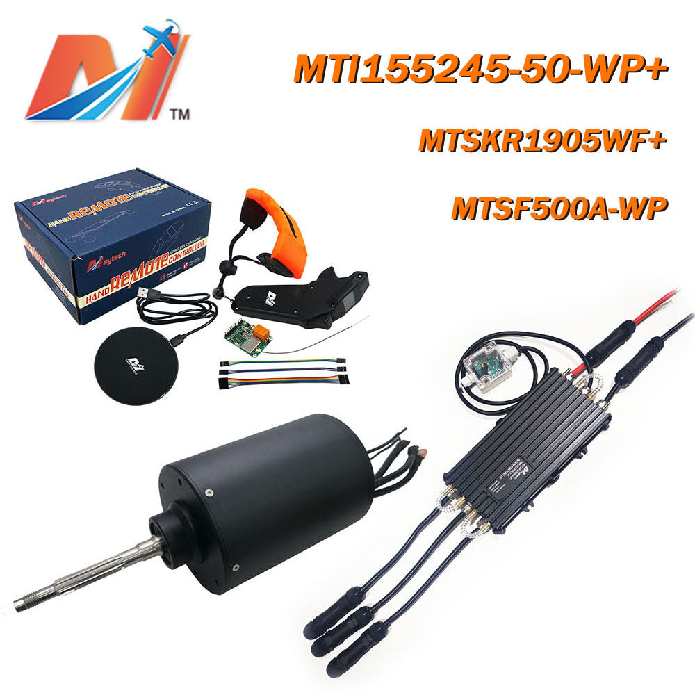 MAYRC Kit 500A ESC with Watercooling 120116 155245 50KV 100KV 200KV Waterproof Motor IP68 Remote for Foil Surfing