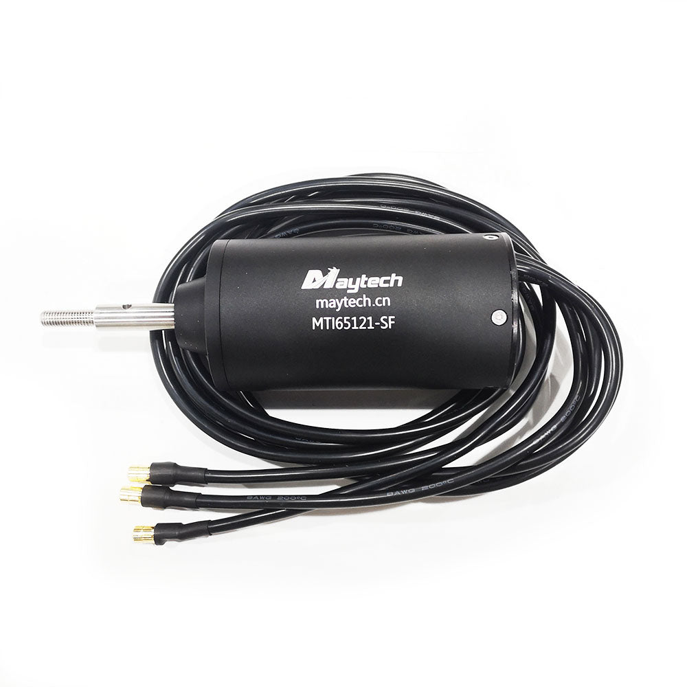 Maytech IP68 Waterproof Motor 65121 130KV 3KW Sensorless BLDC Marine Motor for Foil Assist Rescue Lifebuoys
