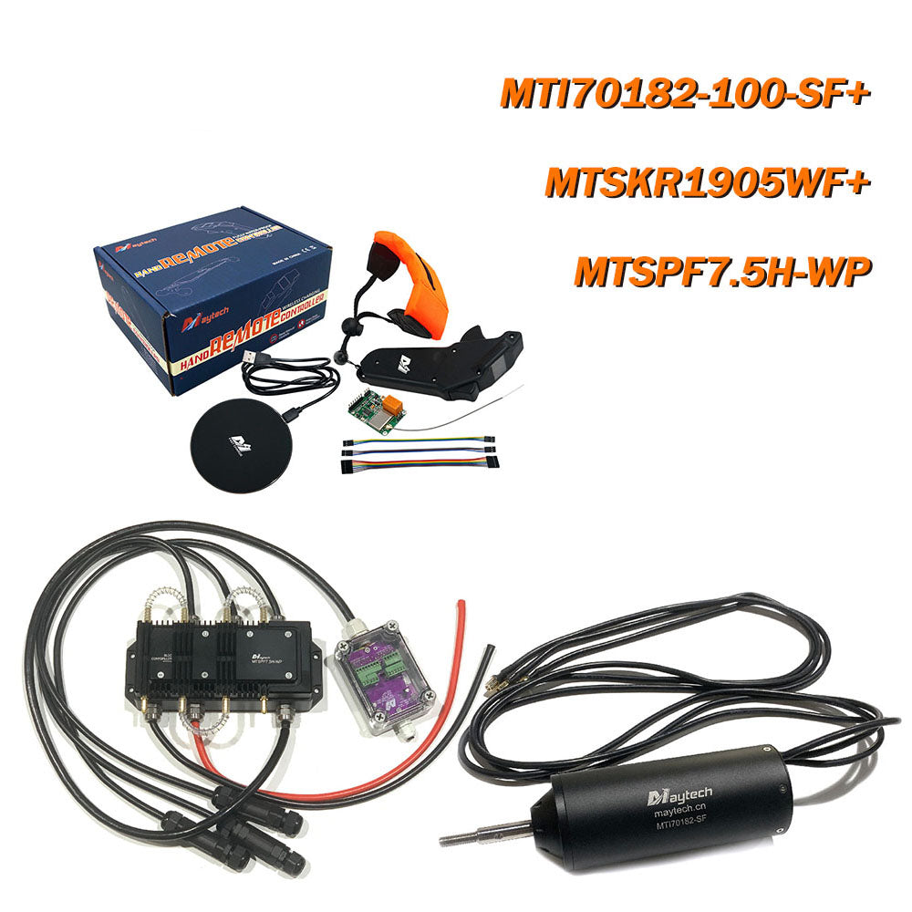 MAYRC Combination Set 400A Speed Controller 100KV 200KV Waterproof Motor IP68 Remote for E Foiling