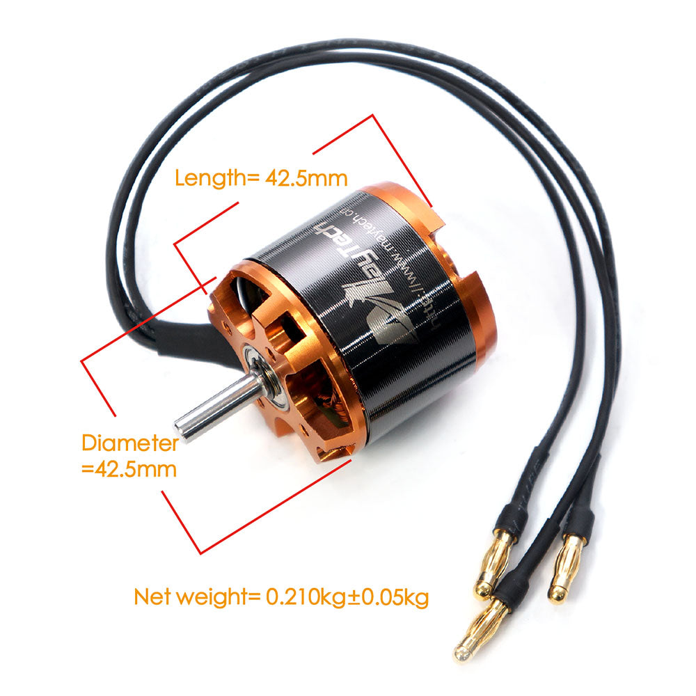 1/20PCS Maytech Brushless 4250 500KV/650KV Outrunner Sensorless Motor Open Cover for Rc Airplane/Helicopter/Robotics/ROV