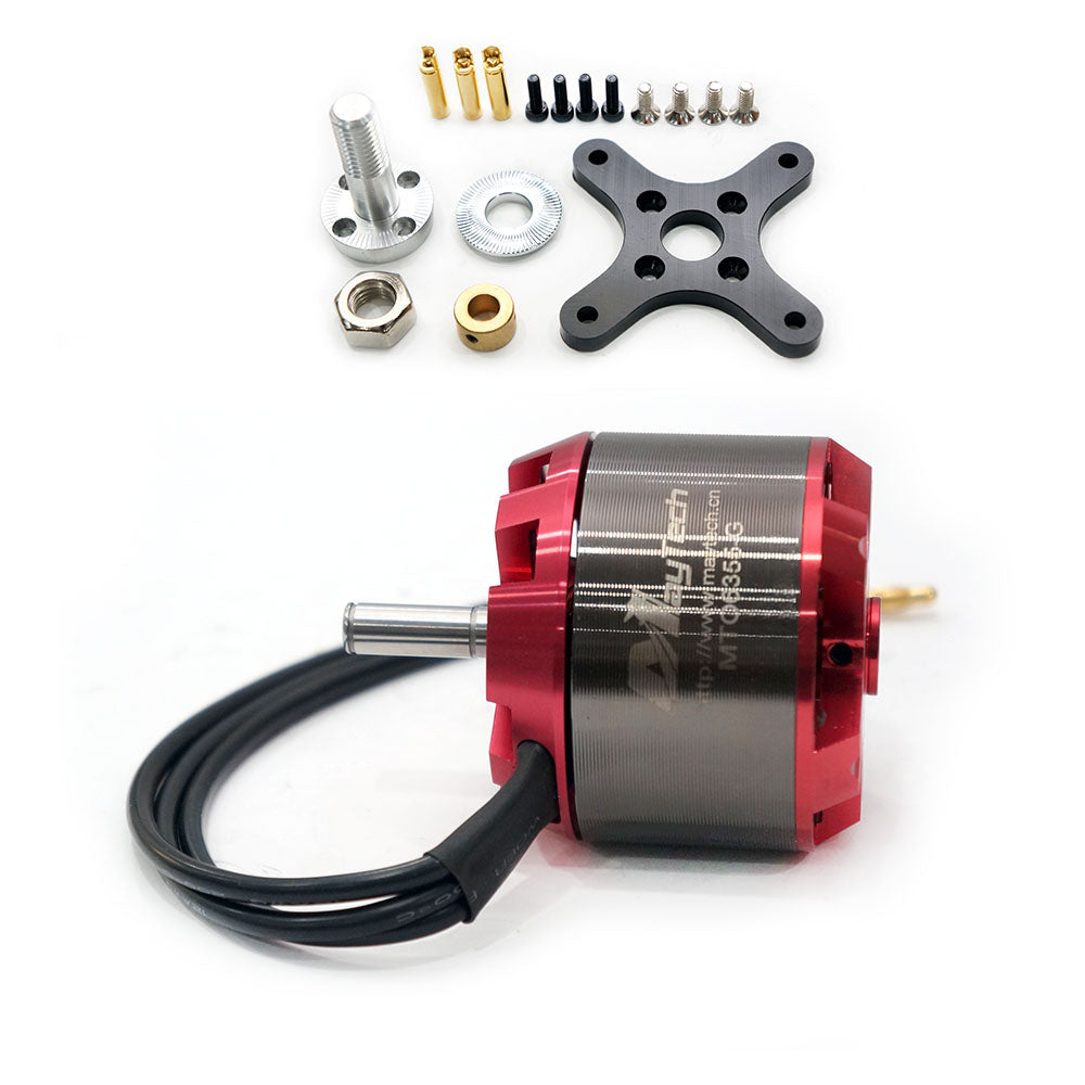 Maytech MTO6355 BLDC Motor Outrunner Sensorless 50KV / 170KV / 200KV for Fixed-wing Aircraft / RC Flight Airplane / Helicopter / FPV Jet