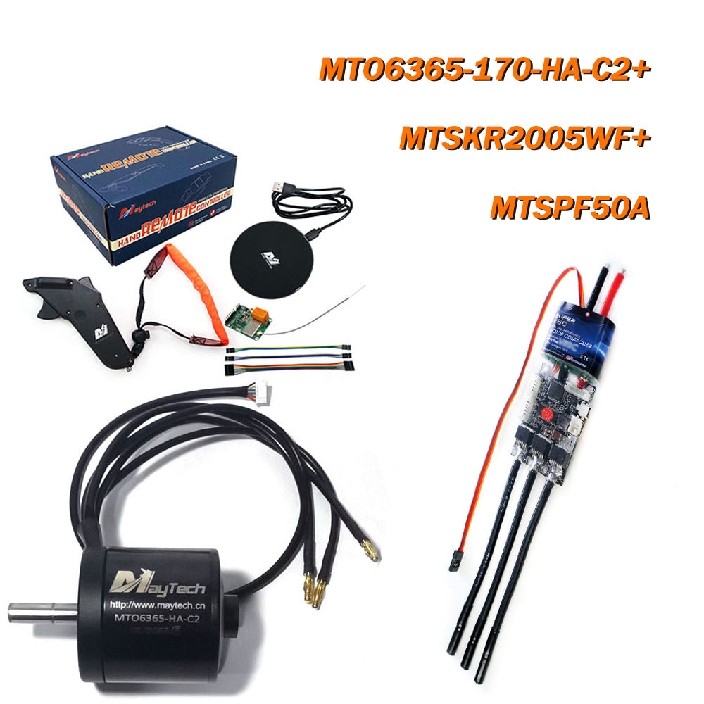 MAYRC Kit 50A V6.0 ESC Controller 6365 6374 90KV 170KV 200KV Hall Motor Remote Controller for Electric Skate