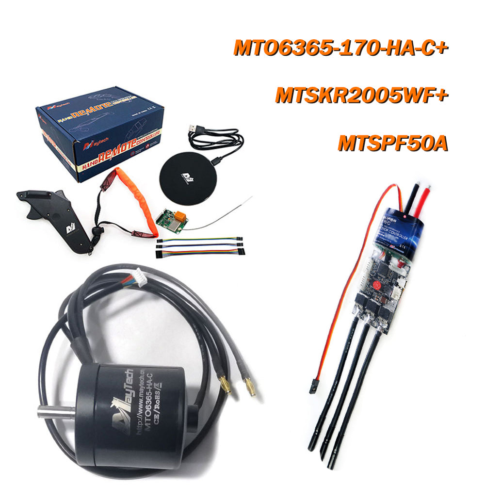 MAYRC Kit 50A V6.0 ESC Controller 6365 6374 90KV 170KV 200KV Hall Motor Remote Controller for Electric Skate