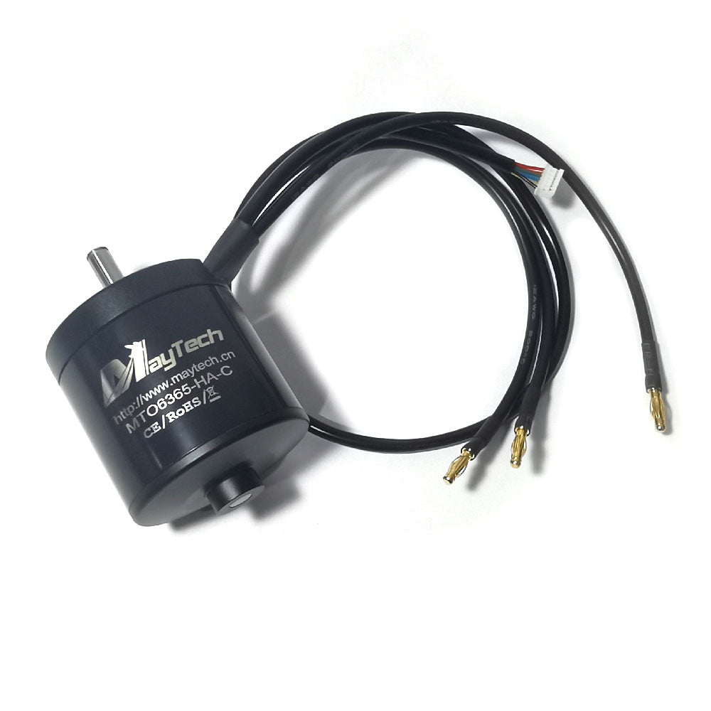 In Stock Maytech 6365 170KV Sensored Brushless Motor 3.5KW BLDC Motor 8mm Shaft for Electric Skateboard Mountainboard Go-kart