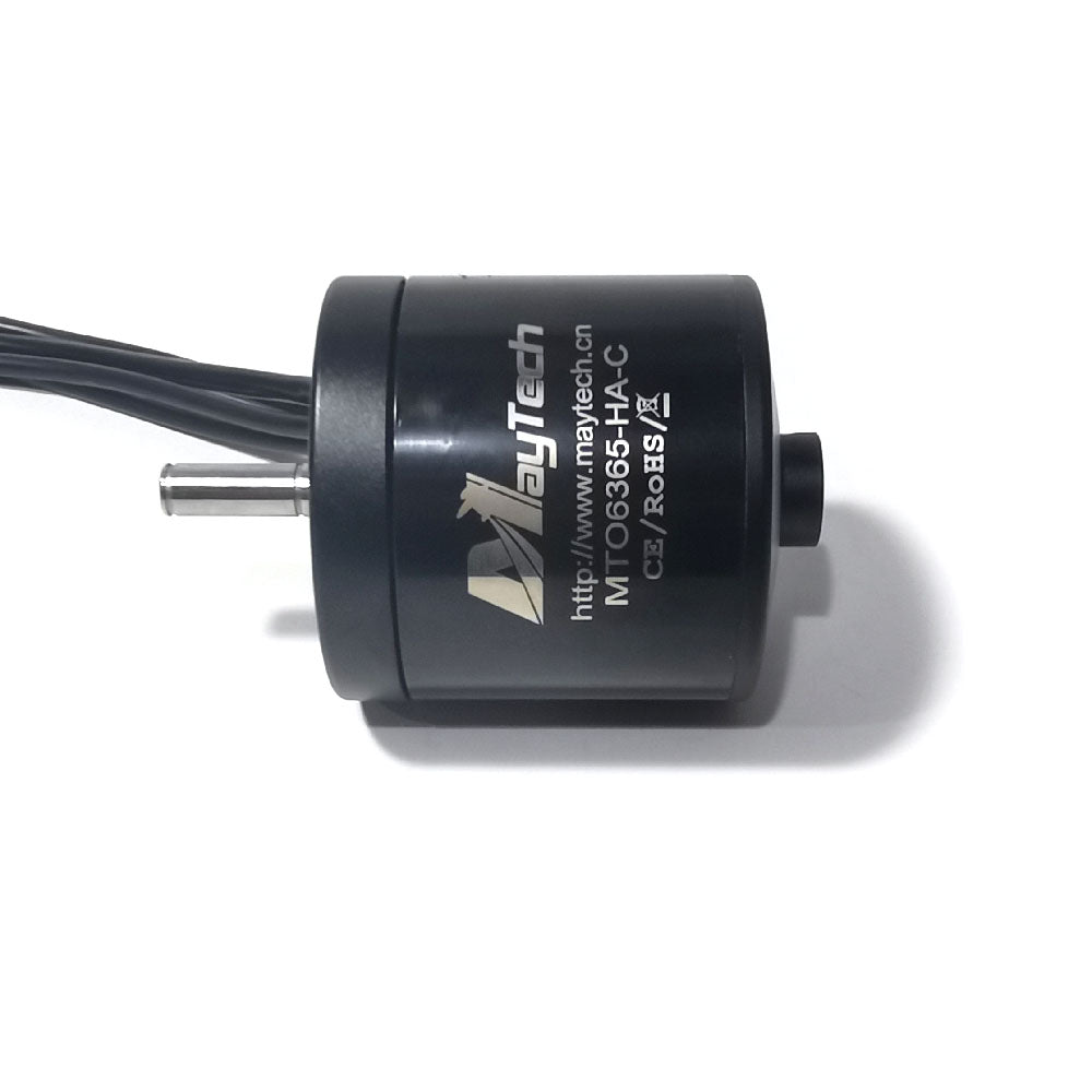 In Stock Maytech 6365 170KV Sensored Brushless Motor 3.5KW BLDC Motor 8mm Shaft for Electric Skateboard Mountainboard Go-kart