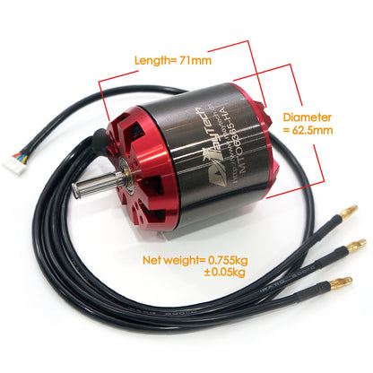 MAYRC 6365 200KV Hall Brushless Sensored Motor with Great Heat Dissipation for Robot Electric Street Skateboard
