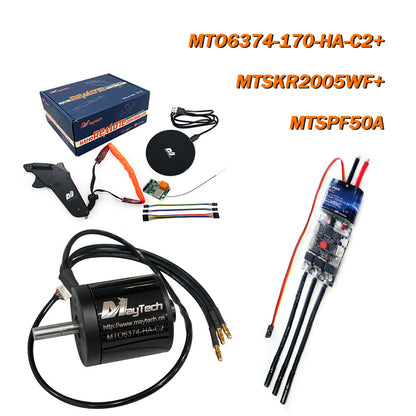 MAYRC Kit 50A V6.0 ESC Controller 6365 6374 90KV 170KV 200KV Hall Motor Remote Controller for Electric Skate