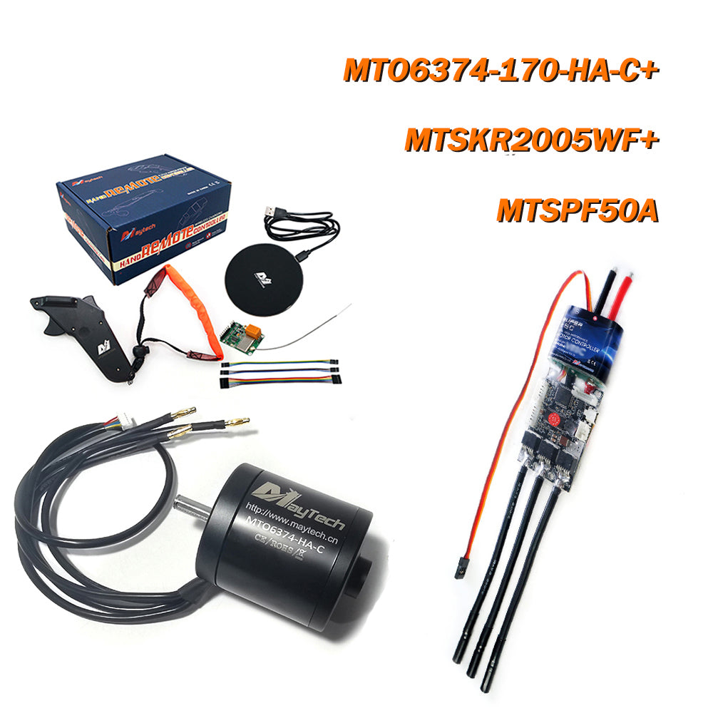 MAYRC Kit 50A V6.0 ESC Controller 6365 6374 90KV 170KV 200KV Hall Motor Remote Controller for Electric Skate