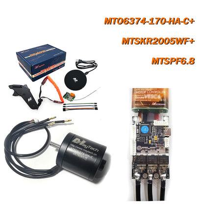 MAYRC Kit 50A VESCTOOL 6374 6365 90KV 170KV 200KV Hall Motor Wireless Remote Controller for E Board