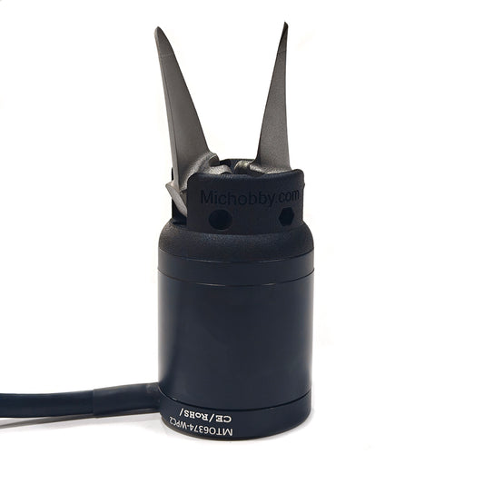 In Stock Foil Assist Motor 6374 80KV Marine Motor BLDC Outruner Waterproof Boosted Foil Motor