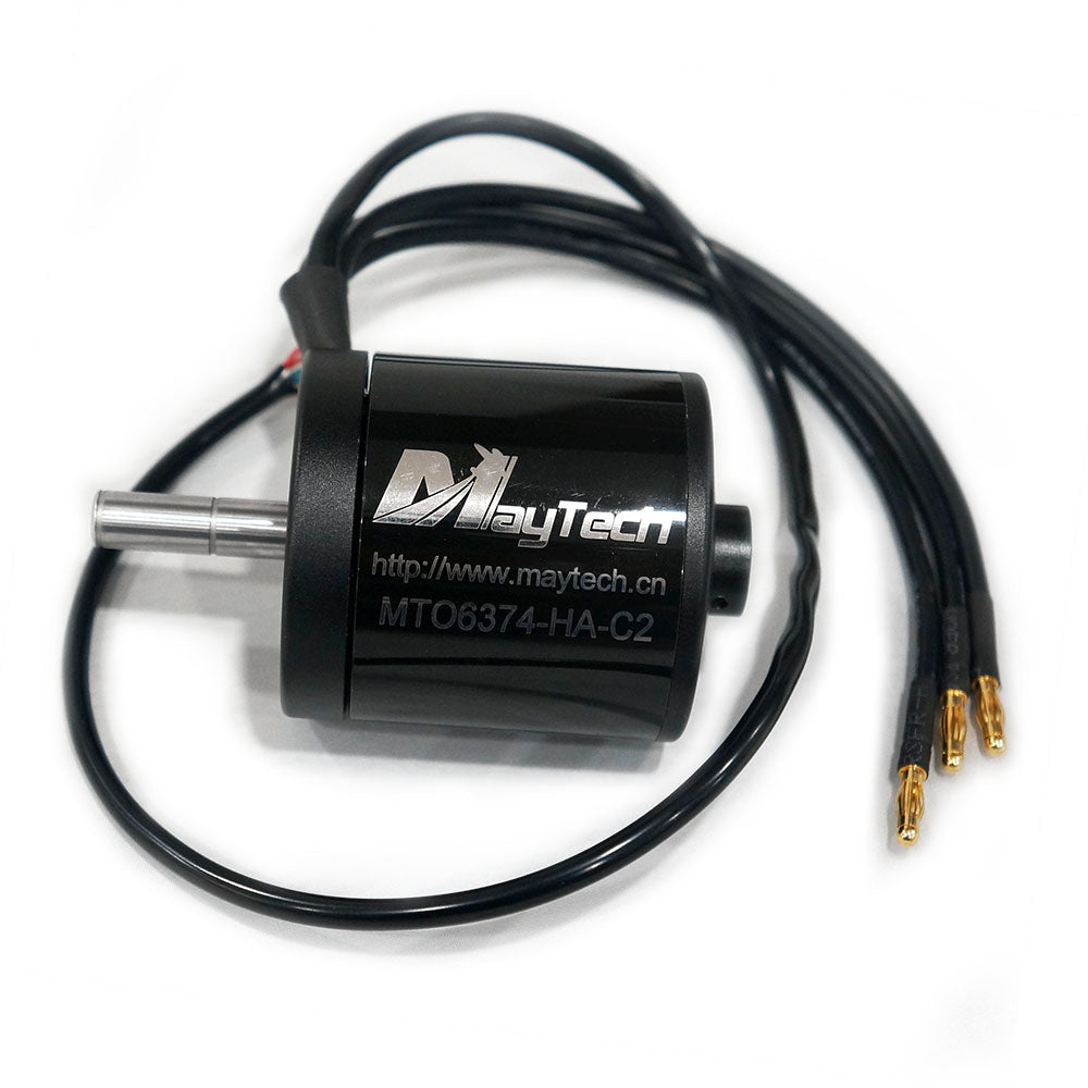 In Stock Maytech 6374 Sealed Cover 10mm Shaft BLDC Motor 170KV / 190KV / 90KV for ESK8 Combat Robotics Ebike Conversion Unit