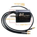 In Stock Maytech 6374 Sealed Cover 8mm Shaft BLDC Motor for Electric Skateboard Go-Kart Fighting Robots
