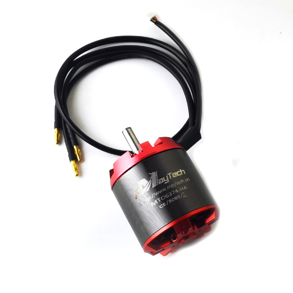 In Stock Unsealed 6374 BLDC Motor 8mm Shaft 90KV / 190KV for Electric Skateboard Fighting Robots
