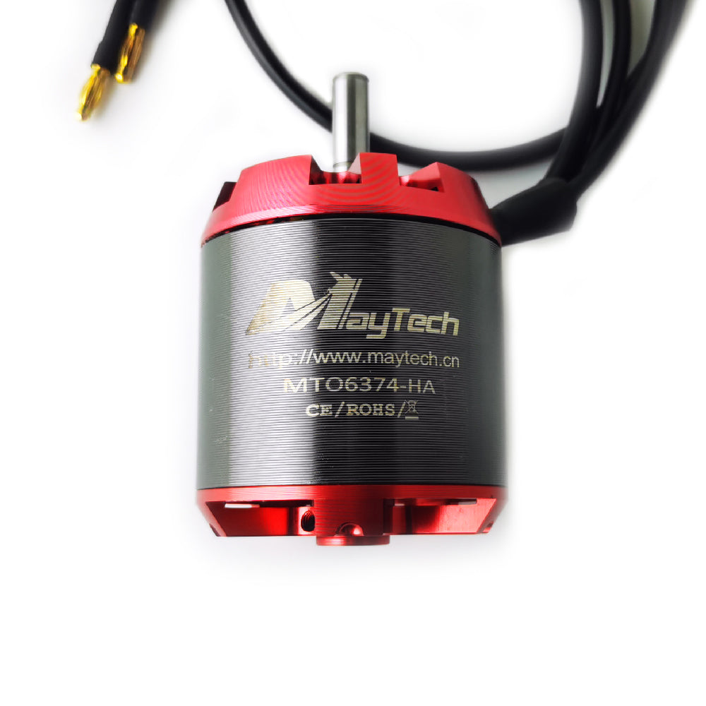 In Stock Unsealed 6374 BLDC Motor 8mm Shaft 90KV / 190KV for Electric Skateboard Fighting Robots