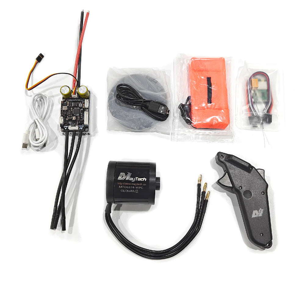 MAYRC Efoils Kit 100A VESC Based on V6.0 & 80KV Motor 6374 Waterproof Engine with Propellers for foilassist