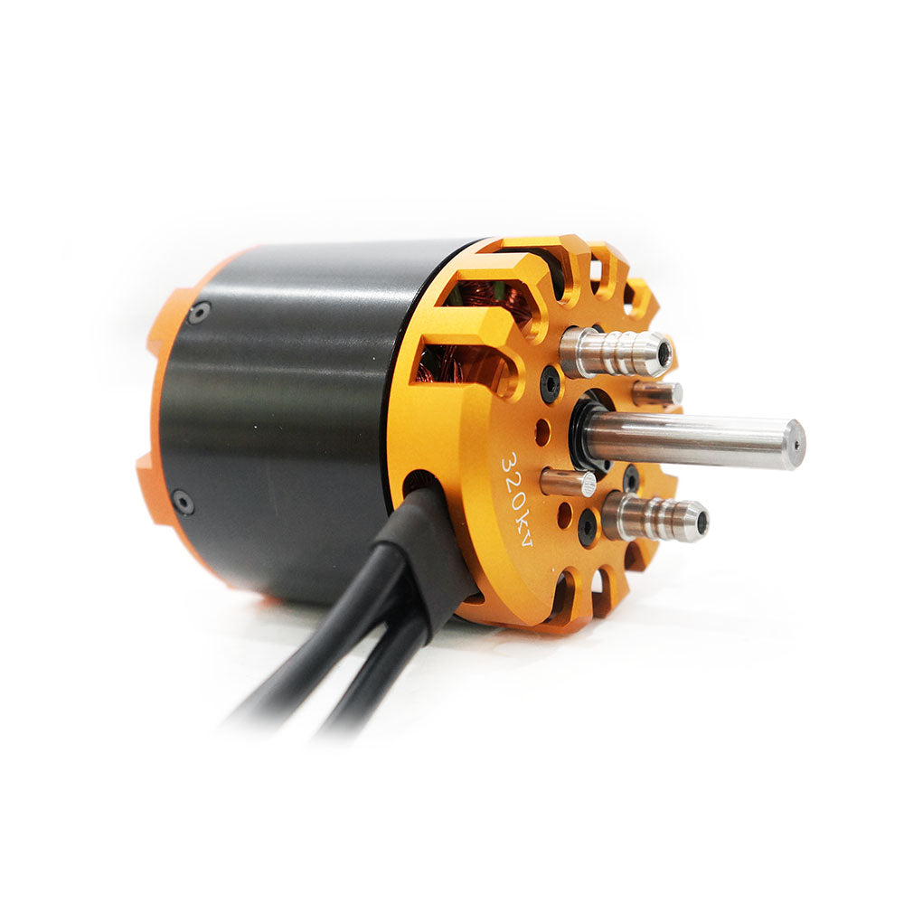 Maytech Outrunner Watercooled Motor 6575 320KV 8.5KW Sensorless Motor for Electric RC Boat Outboard