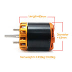 Maytech Outrunner Watercooled Motor 6575 320KV 8.5KW Sensorless Motor for Electric RC Boat Outboard