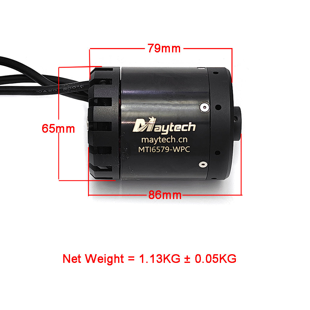 In Stock Pro Foil Assist Motor 6579 Outrunner Waterproof Motor 5.5KW 41kg Thruster for Tow Boogie Efoil