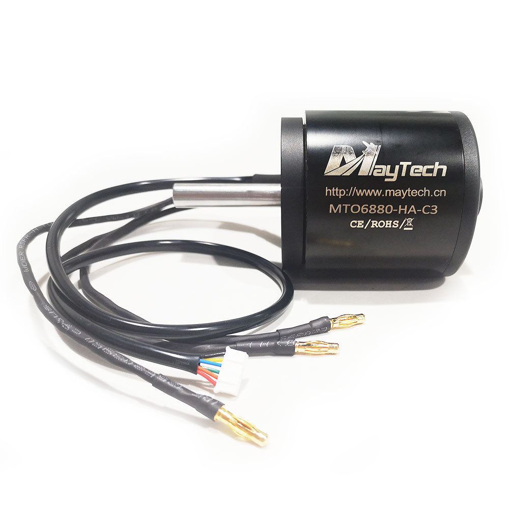 In Stock Maytech 6880 170KV 190KV BLDC Motor for Fighting Robots Eletric Mountainboard AGV Car