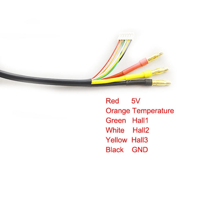 MAYRC 60KV 7052 Hall Brushless Motor with Heat Dissipation for Electric Offroad Skateboard Vehicles DIY Robot