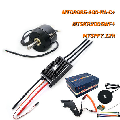 MAYRC Combination Set 200A VESC Controller 160KV 190KV Hall  Motor Wireless Remote Controller for Electric Skate Board