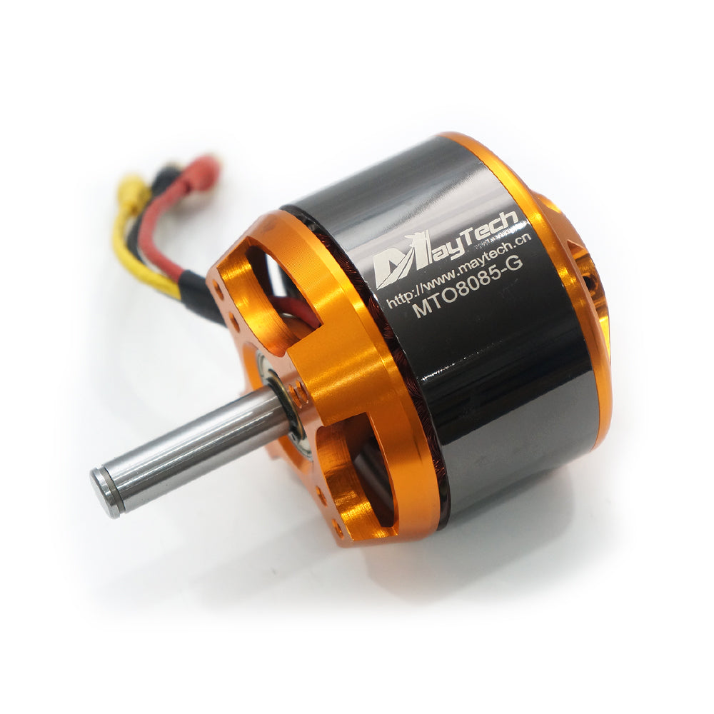 Maytech MTO8085 12mm OD Shaft BLDC Motor Outrunner Sensorless 90KV / 160KV / 250KV for Fixed-wing Aircraft / RC Flight Airplane / Helicopter / FPV Jet