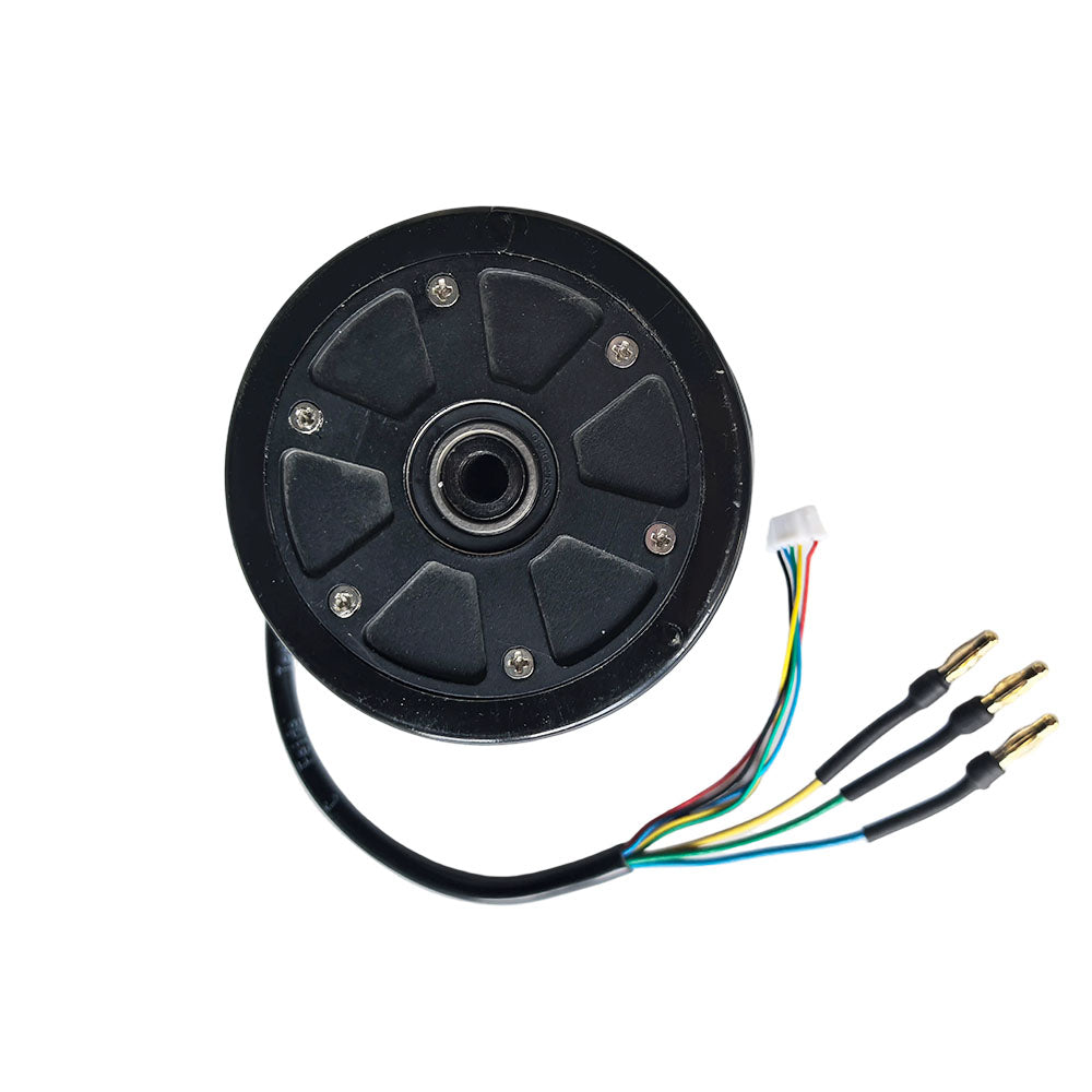In Stock 90mm Hub Motor with Black PU Tyre With Hall Sensor for Esk8 Robots Ebike Conversion Part