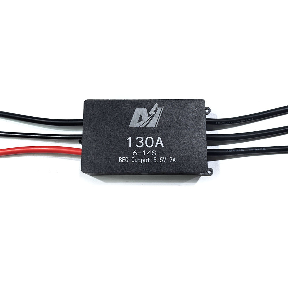 In Stock 130A 60V 14S Waterproof Marine ESC Speed Controller Compact Size for Foil Assist Compatible with 6374 Motor