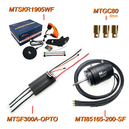 MAYRC 300A ESC with Water-cooling Aliminum Case and 65162 85165 120116 100KV 120KV 200KV Motor for Electric Hydrofoil