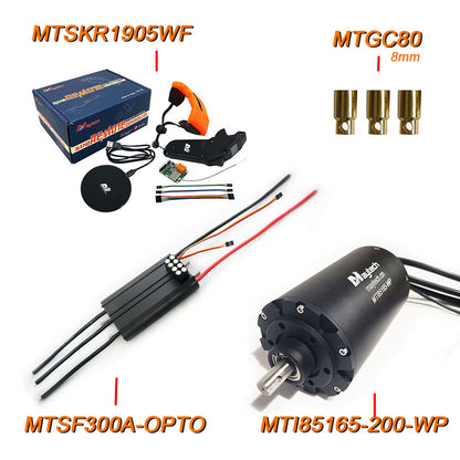 MAYRC 300A ESC with Water-cooling Aliminum Case and 65162 85165 120116 100KV 120KV 200KV Motor for Electric Hydrofoil