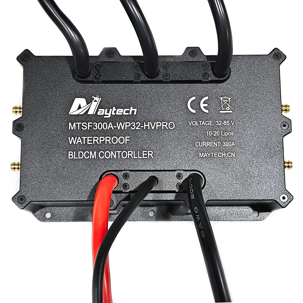 Maytech MTSF300A-WP32-HVPRO Pro 300A 85V Marine ESC Controller Bidirectional for Electric Jetsurf Jetboard Kayak Efoil