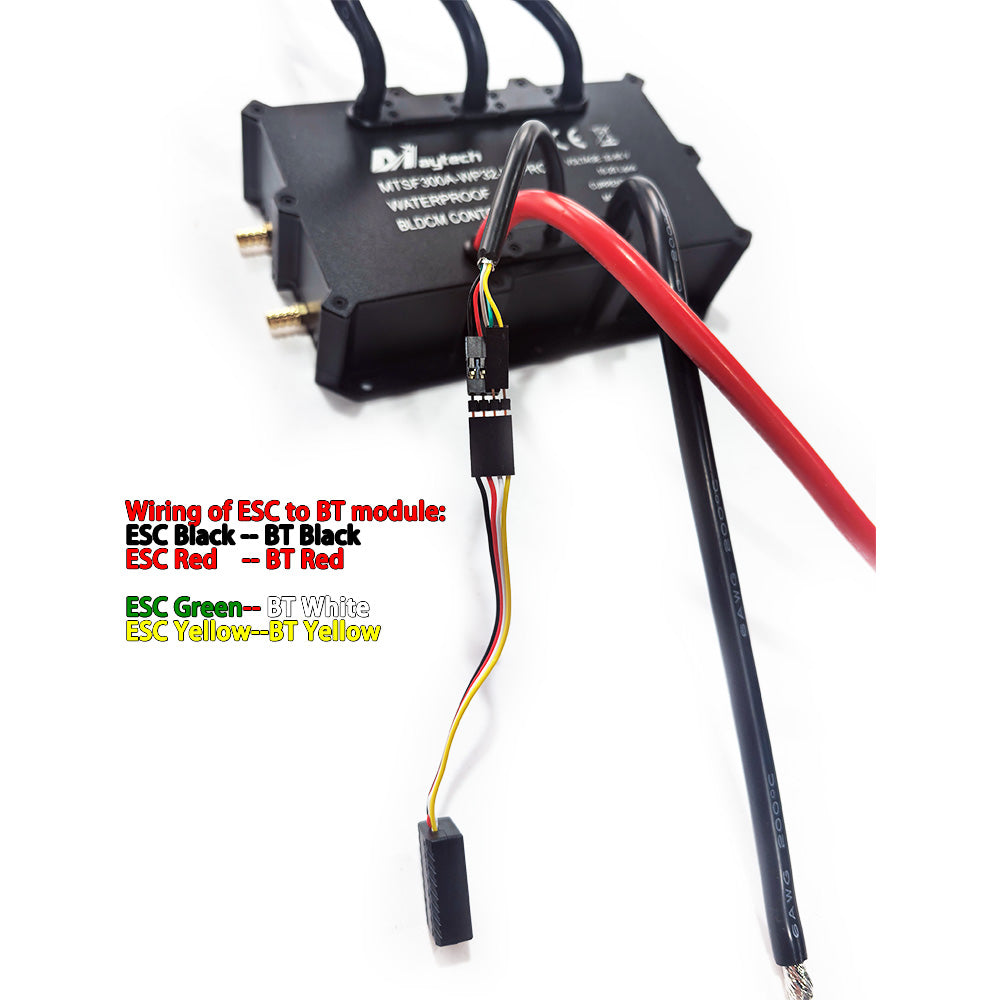 Maytech MTSF300A-WP32-HVPRO Pro 300A 85V Marine ESC Controller Bidirectional for Electric Jetsurf Jetboard Kayak Efoil