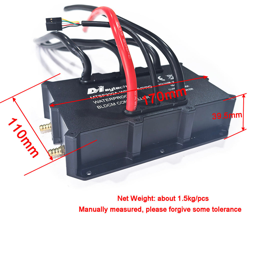 Maytech MTSF300A-WP32-HVPRO Pro 300A 85V Marine ESC Controller Bidirectional for Electric Jetsurf Jetboard Kayak Efoil