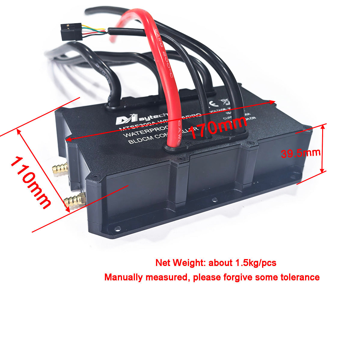 Maytech MTSF300A-WP32-HVPRO Pro 300A 85V Marine ESC Controller Bidirectional for Electric Jetsurf Jetboard Kayak Efoil