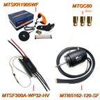 MAYRC Waterproof Combination Set 300A 25-75V VESC 65162 85165 120116 100KV 120KV 200KV Water-cooled&Waterproof Motor