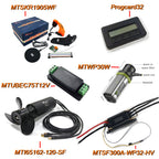 MAYRC Efoil Kit 300A 6-18S 32BIT ESC 120KV 65162 70182 9.1KW Motor with Propeller and 30W Water pump 2.5A Voltage Regulator