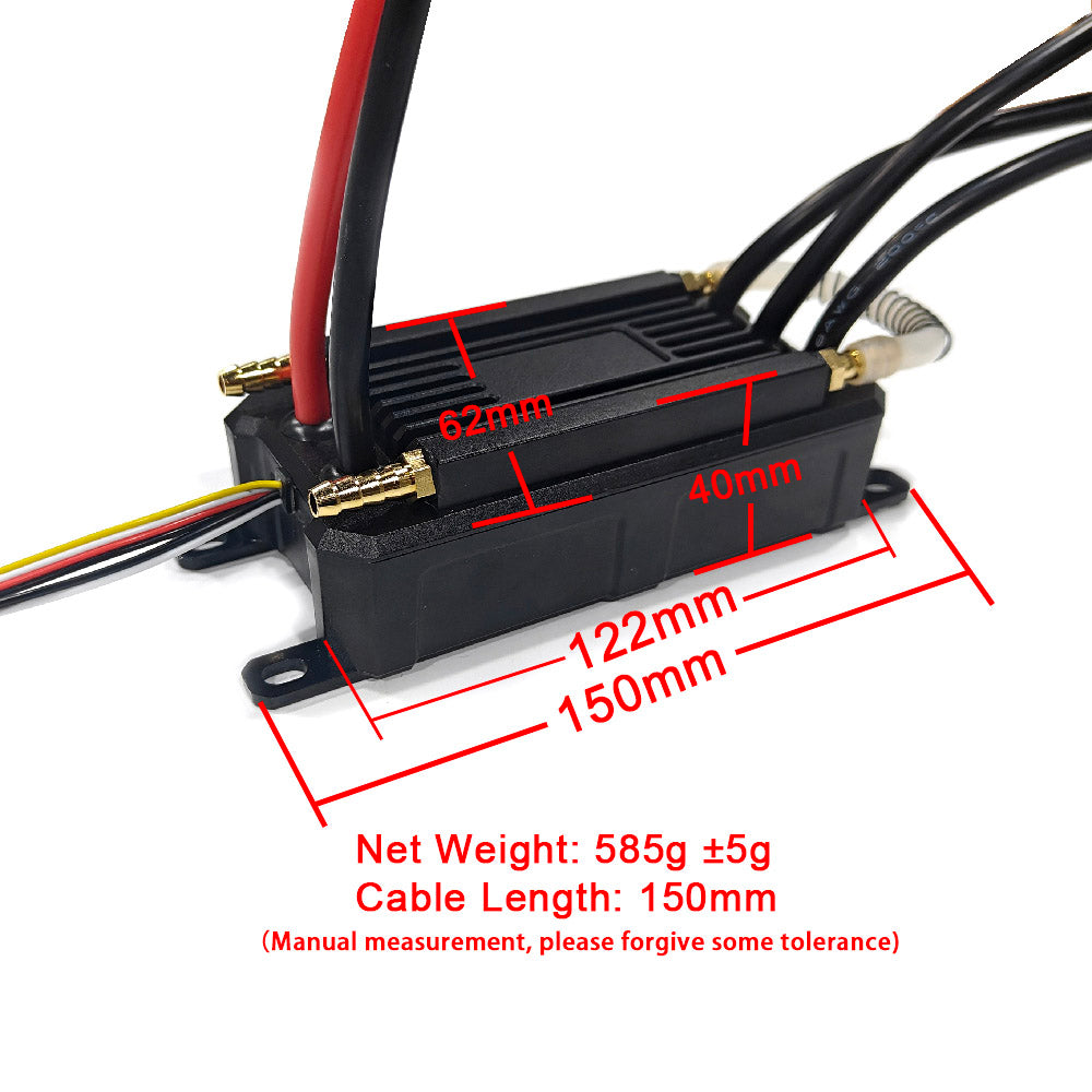 In Stock MTSF300A-WP32-HV 300A 75V Marine ESC Controller Bidirectional for Efoil Hydrofoil SUP Board