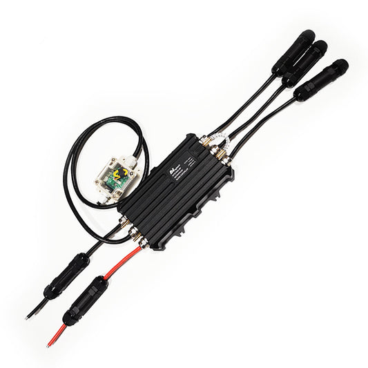 MAYRC Waterproof ESC 300A 6-14S 120KV 9.1KW Motor with Water cooling 65162 70182 Engine 12V Regulator & 30W Water Pump