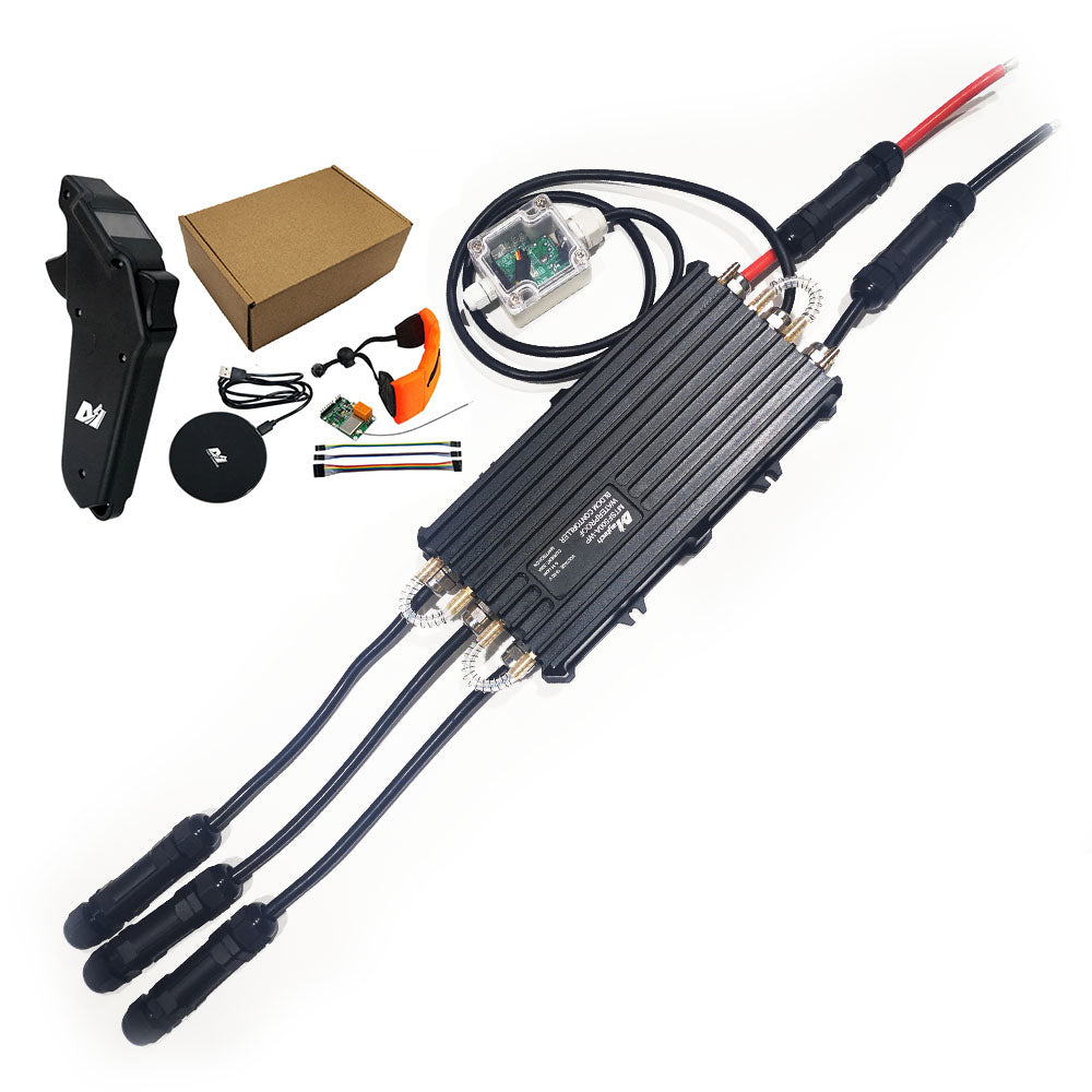 Maytech IP68 Waterproof & Watercooled 500A 60V ESC Marine BLDC Controller for Jetski Electric Boat Surfboard Jetsurf
