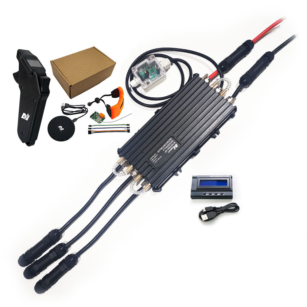 Maytech IP68 Waterproof & Watercooled 500A 60V ESC Marine BLDC Controller for Jetski Electric Boat Surfboard Jetsurf