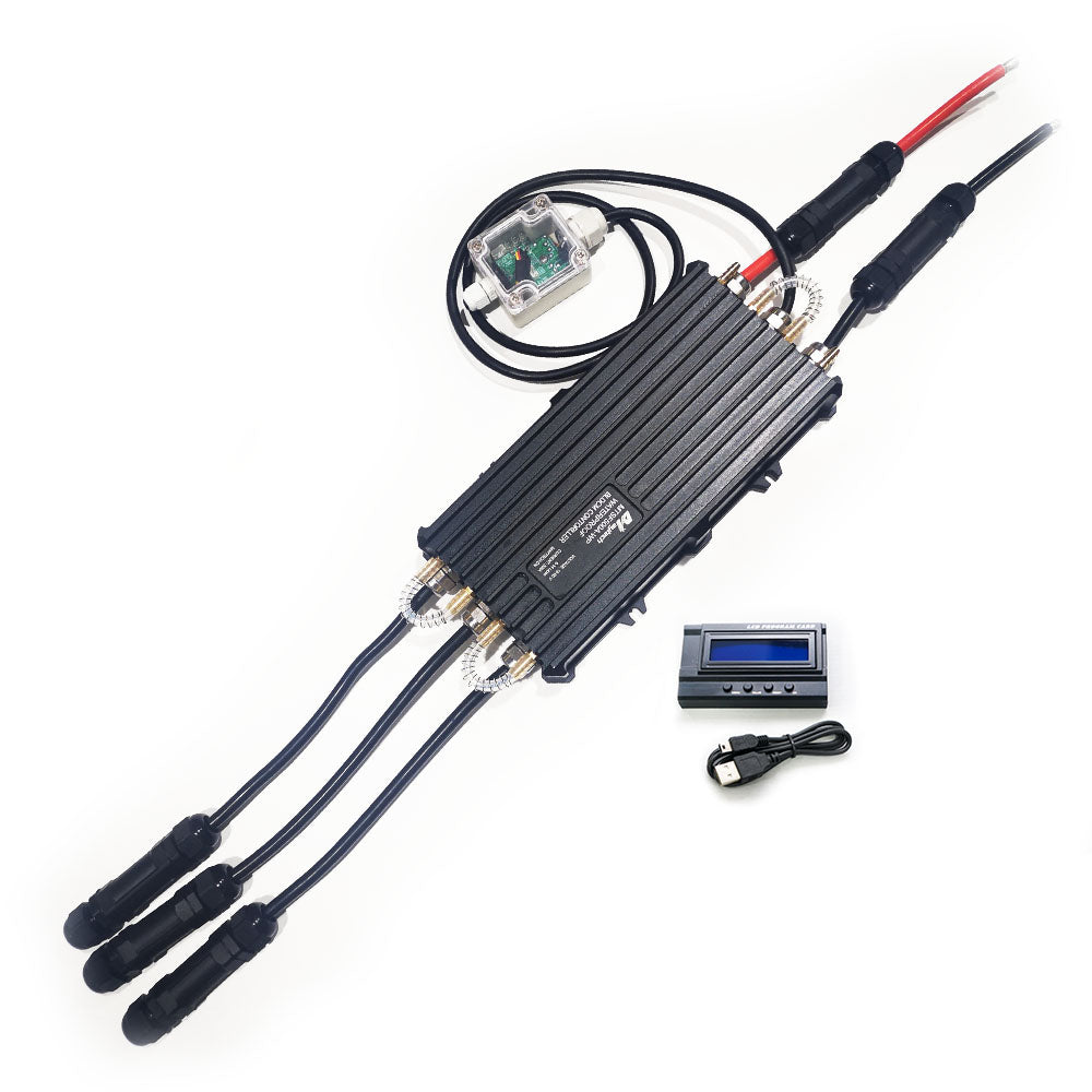Maytech IP68 Waterproof & Watercooled 500A 60V ESC Marine BLDC Controller for Jetski Electric Boat Surfboard Jetsurf