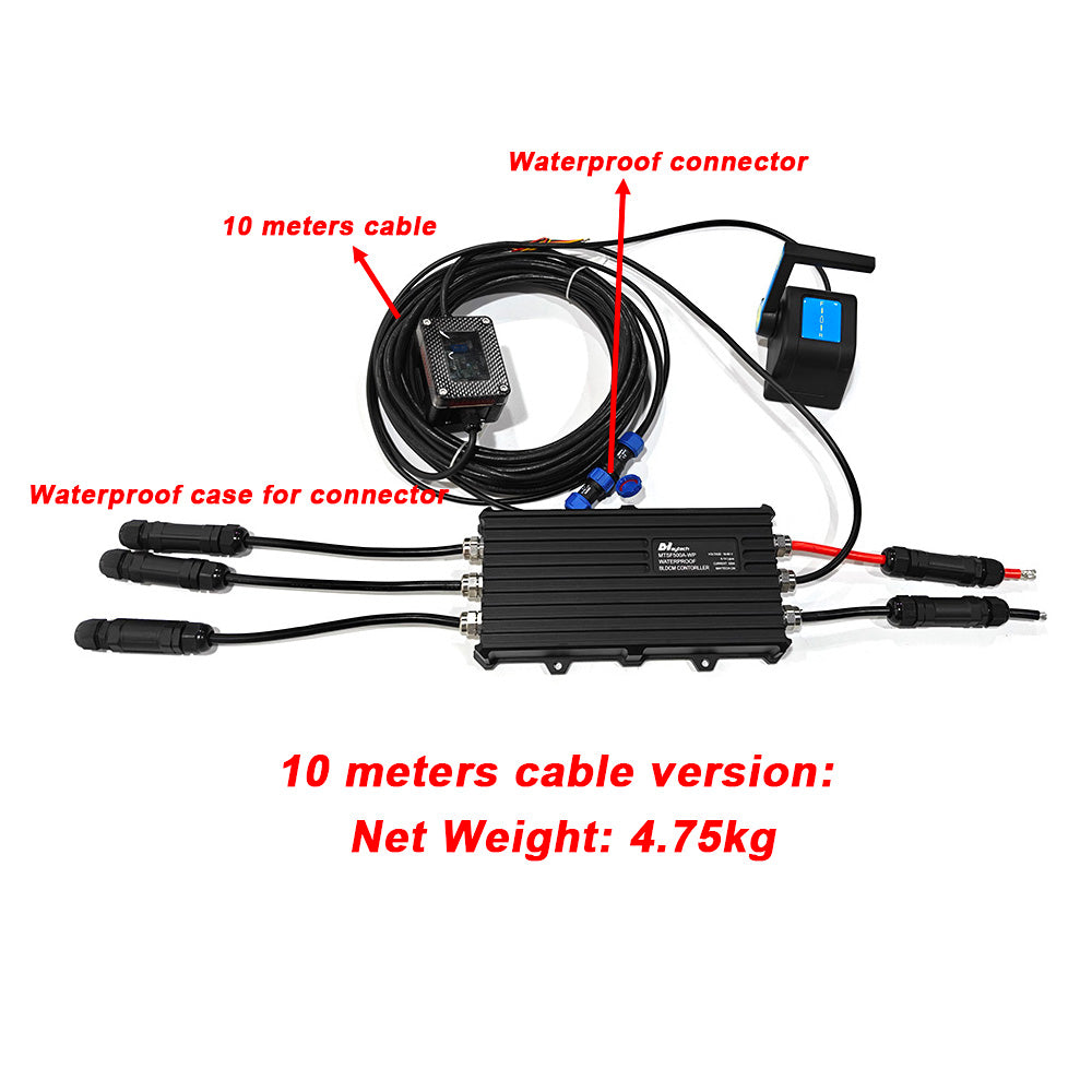 Maytech IP68 Waterproof & Watercooled 500A 60V ESC Marine BLDC Controller for Jetski Electric Boat Surfboard Jetsurf