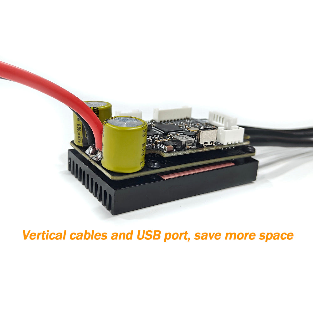 In Stock MTSPF60100 100A VESC with Heat Fin for DIY Foil Assist Esk8 Elongboard Fighting Robots