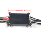 IP68 Waterproof 75V 200A Marine VESC Speed Controller V75/300 based ESC for Efoil Electric Hydrofoil Kayak Go Kart