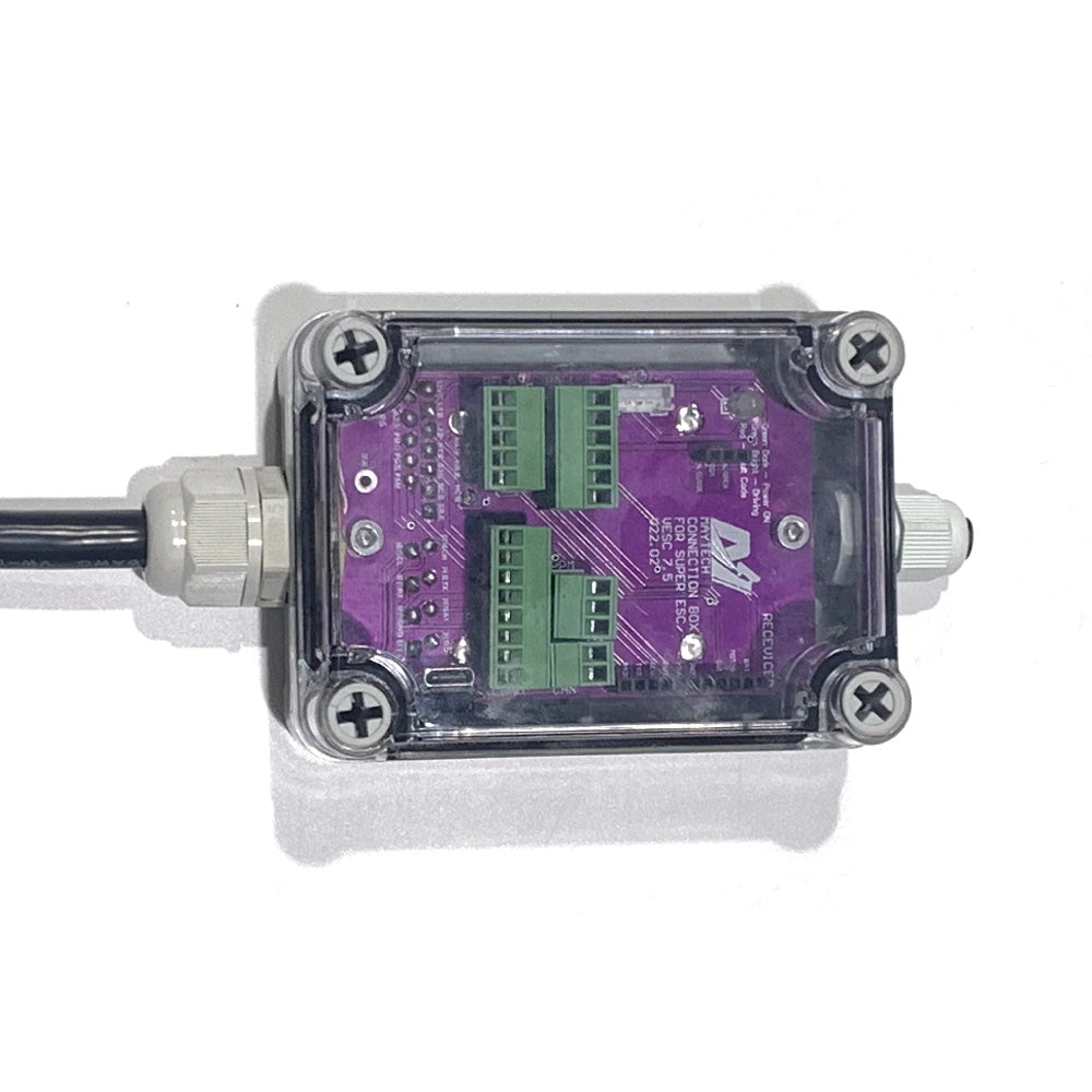 IP68 Waterproof 75V 300A Marine VESC based on V75/300 for Efoil Surfboard Kayak