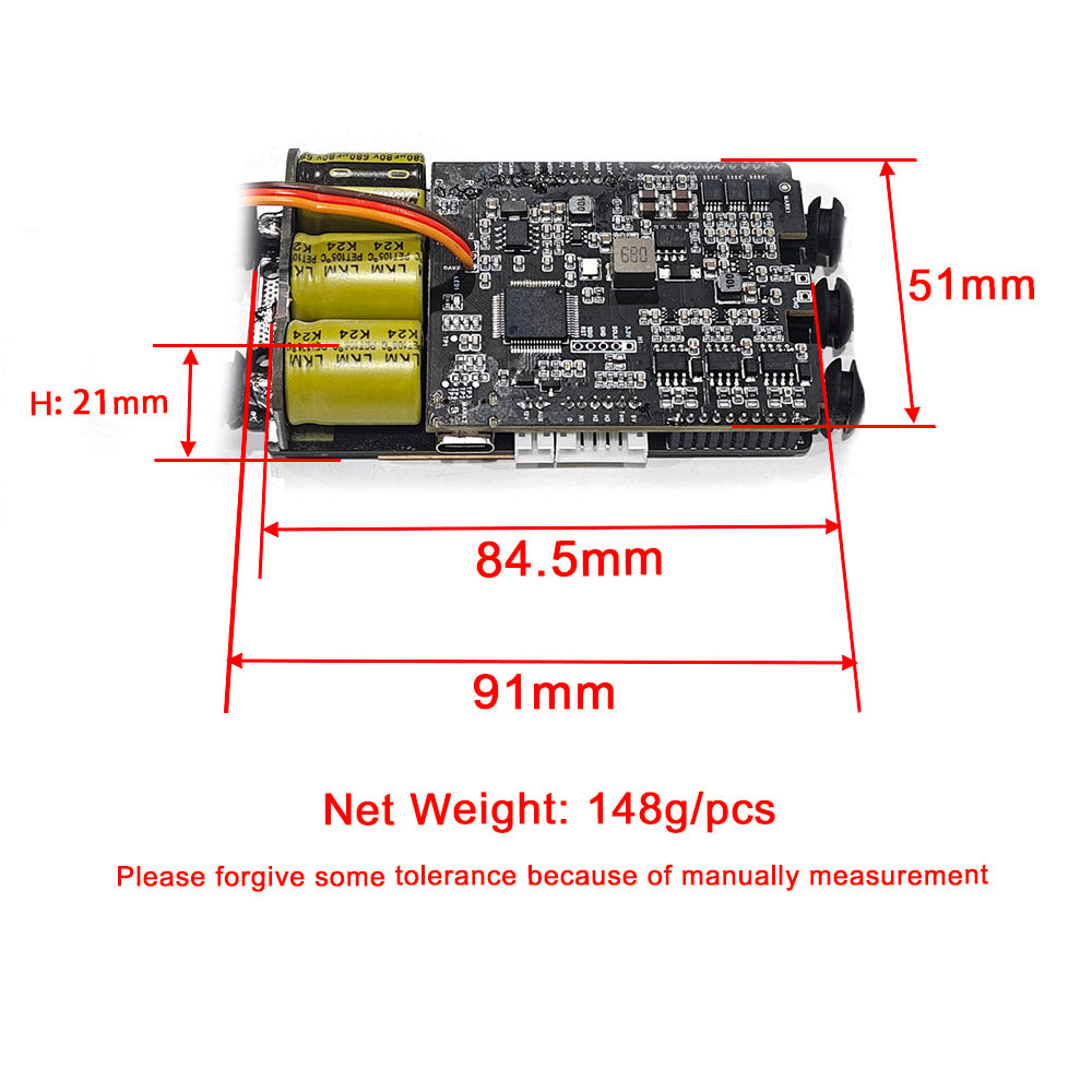 In Stock MTSPF75200 VESC without Heat Sink 75V 200A for Electric Skateboard Robotics