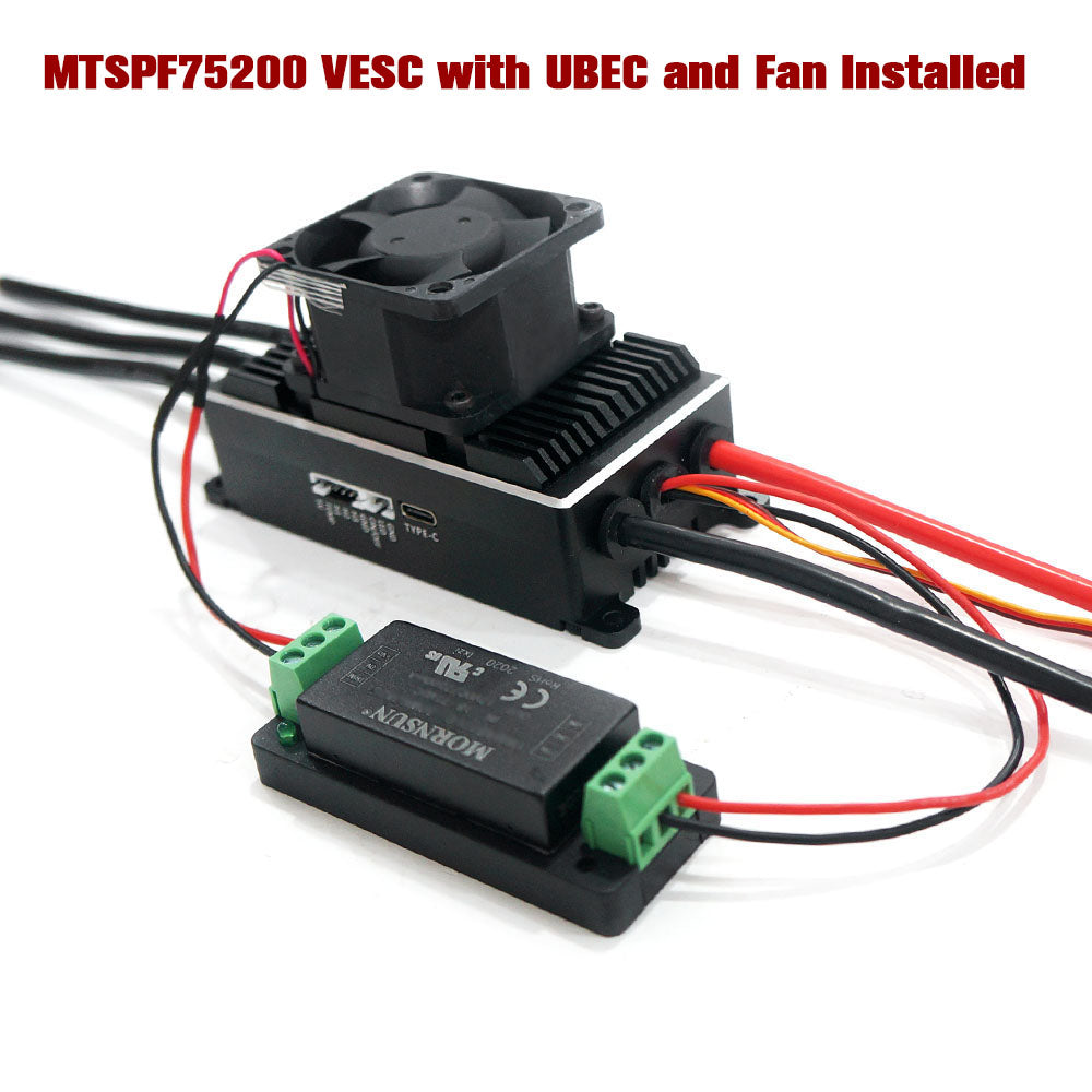In Stock MTSPF75200 75V 200A VESC Speed Controller for Electric Mountainboard Fighting Robots