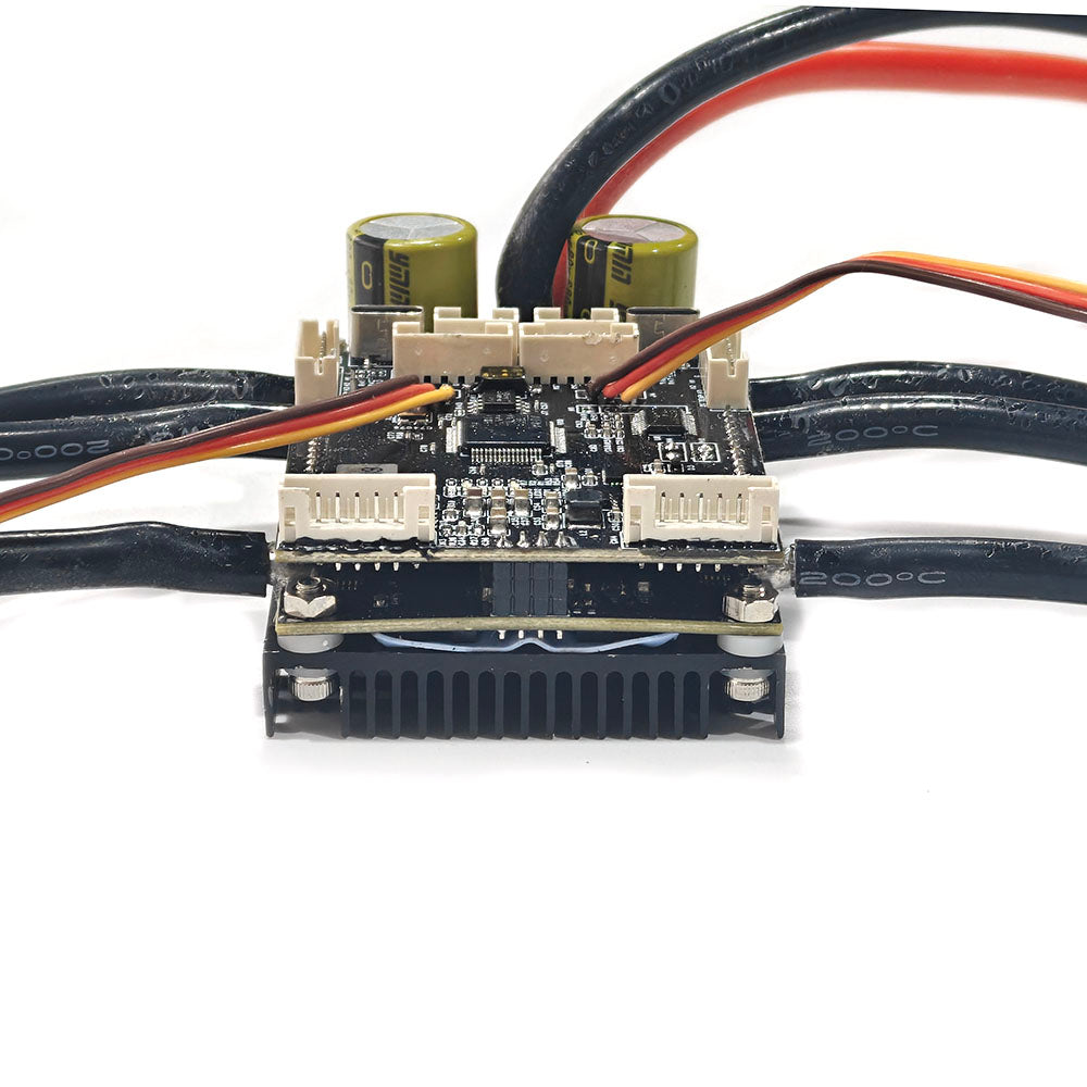 In Stock 60A 60V Dual VESC based on VESC6.0 MTSPFD60A for 2WD Eskateboard Robotics