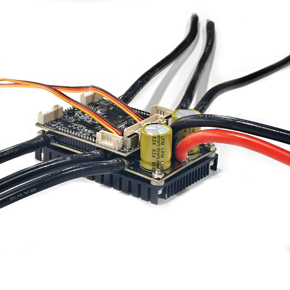 In Stock 60A 60V Dual VESC based on VESC6.0 MTSPFD60A for 2WD Eskateboard Robotics